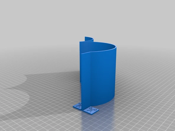 Byr Tuvalet Kağıdı Tutucu (Shaun) (Sadece Plastik Aparattır!!!) 3D - Resim 4