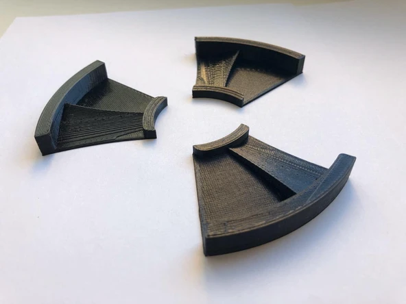 Byr Xiaomi M365 Pro "Bıçak Türü" için Soğutma Sistemi (Sadece Plastik Aparattır!!!) 3D - 4