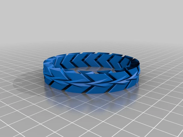 Byr Ejderha Ölçeği Bilezik (Sadece Plastik Aparattır!!!) 3D - 3