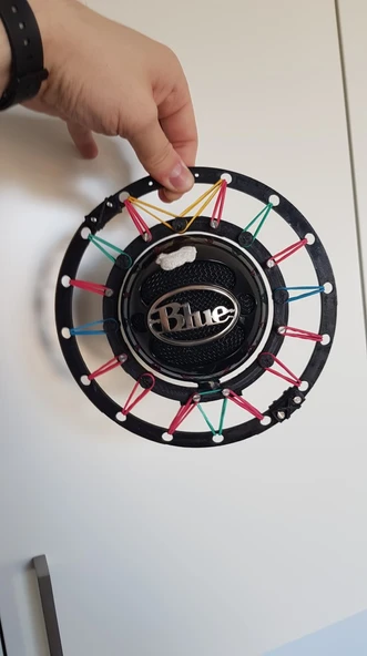 Byr Mavi Kartopu Şok Montaj Dış Yüzük Remix (Sadece Plastik Aparattır!!!) 3D ürün görseli