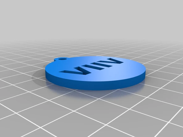 Byr 64 Memorial Anahtar Yüzük (2D ve 3D versiyonu) (Sadece Plastik Aparattır!!!) 3D - 4
