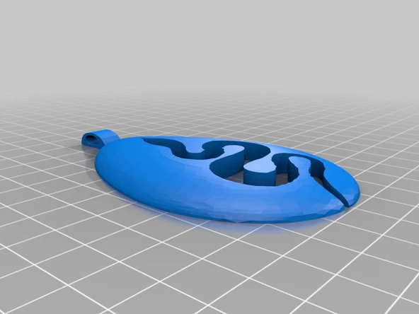 Byr Yılan kolye (Sadece Plastik Aparattır!!!) 3D - 4