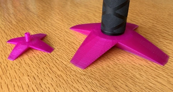 Byr Insta360 Tripod Stand tabanı (Sadece Plastik Aparattır!!!) 3D - 2