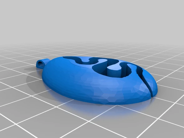 Byr Yılan kolye (Sadece Plastik Aparattır!!!) 3D - 2
