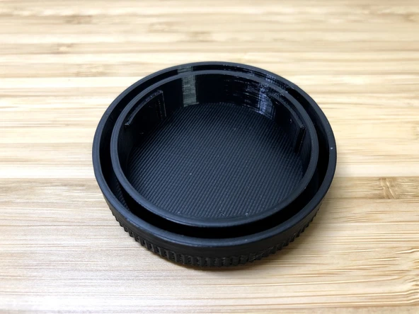 Byr X Arka lens kapağı fujifilm xf montaj (Sadece Plastik Aparattır!!!) 3D