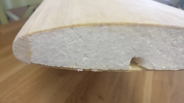Byr Balsa için Airfoil Lider Edge Zımpara Bloğu (Sadece Plastik Aparattır!!!) 3D - 3