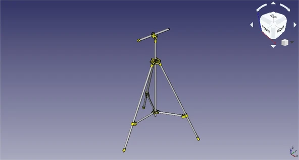 Byr Düşük bütçeli tripod - düşük bütçeli tripod (Sadece Plastik Aparattır!!!) 3D - 4