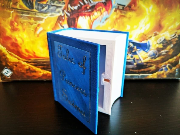 Byr Kitap gizlemesi (küçük) (Sadece Plastik Aparattır!!!) 3D