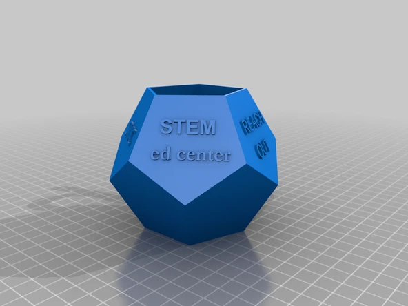 Byr Dodekahedral bardaklar (Sadece Plastik Aparattır!!!) 3D - 2