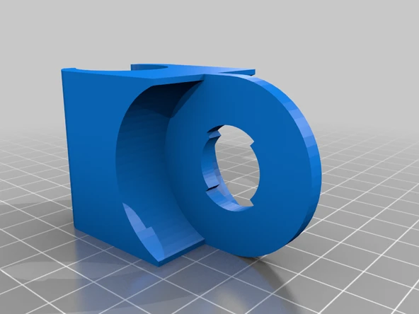 Byr Grohe duş başlığı tutucu (Sadece Plastik Aparattır!!!) 3D - 4