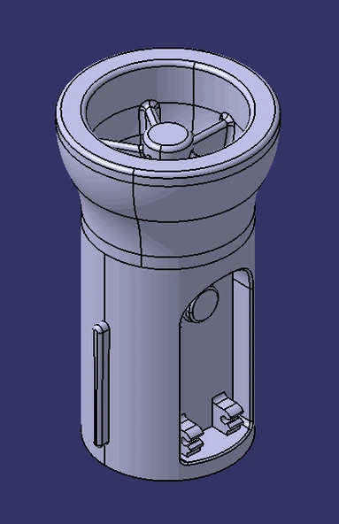 Byr Dyson V11 adaptörü (Sadece Plastik Aparattır!!!) 3D - Resim 2