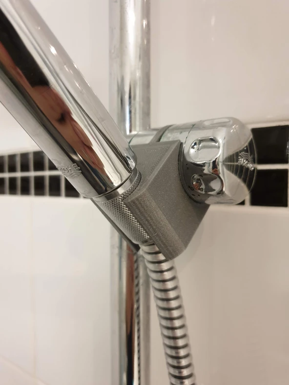 Byr Grohe duş başlığı tutucu (Sadece Plastik Aparattır!!!) 3D - 3