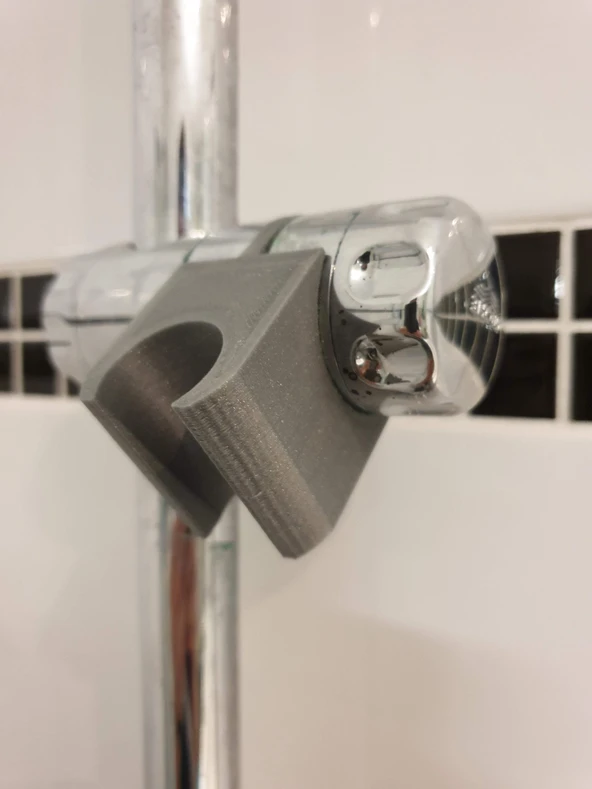 Byr Grohe duş başlığı tutucu (Sadece Plastik Aparattır!!!) 3D - 2