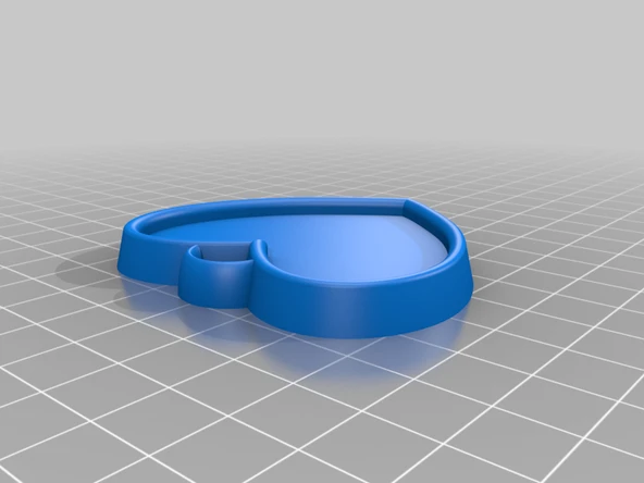 Byr Aşk Kolye (Sadece Plastik Aparattır!!!) 3D - 2