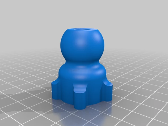 Byr En iyi duş başlığı somun (Sadece Plastik Aparattır!!!) 3D - Resim 3