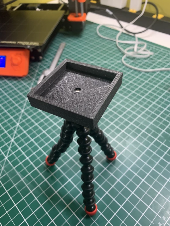 Byr Wyze Cam Tripod Montaj Plakası (Sadece Plastik Aparattır!!!) 3D - 3