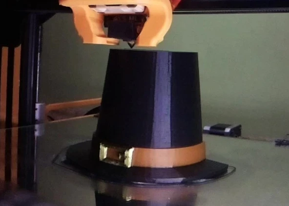 Byr Lego Man TP sahibi için hacı şapka (Sadece Plastik Aparattır!!!) 3D