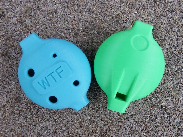 Byr Ocarina, 4 delikli kolye stili (Sadece Plastik Aparattır!!!) 3D - 2