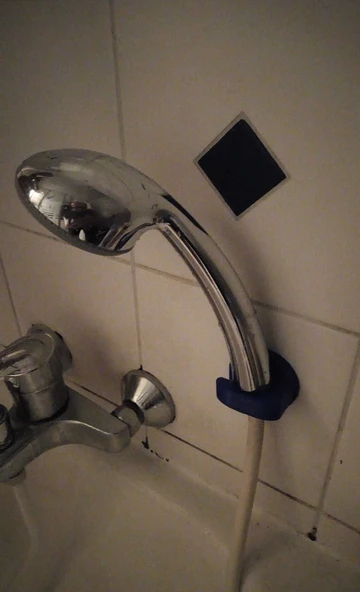 Byr Duş başlığı için kanca (Sadece Plastik Aparattır!!!) 3D - Resim 2