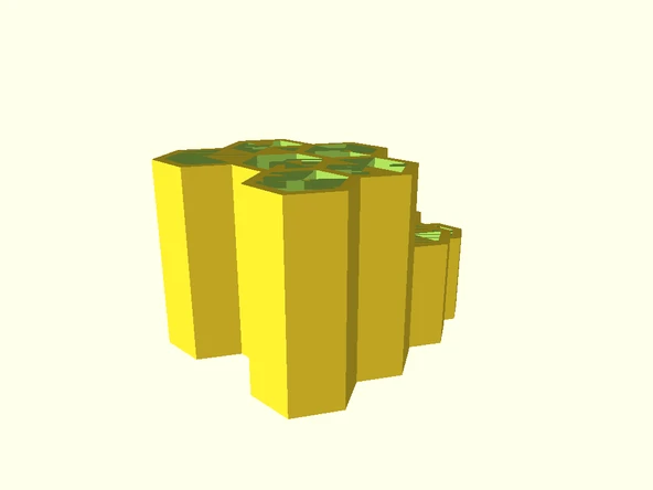 Byr Petek parfüm ve chapstick standı (Sadece Plastik Aparattır!!!) 3D - 3