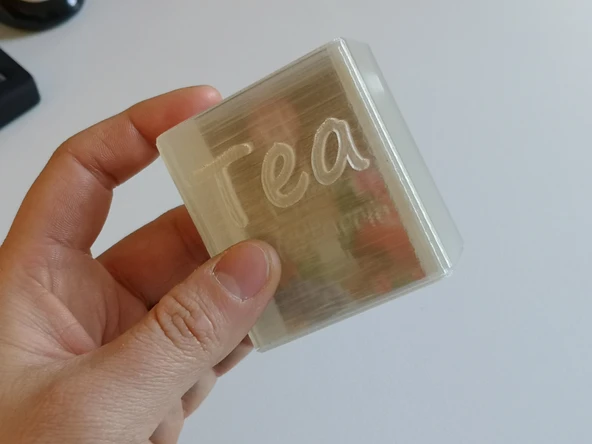 Byr Parametrik Çay Çantası Tutucu (Sadece Plastik Aparattır!!!) 3D - 2