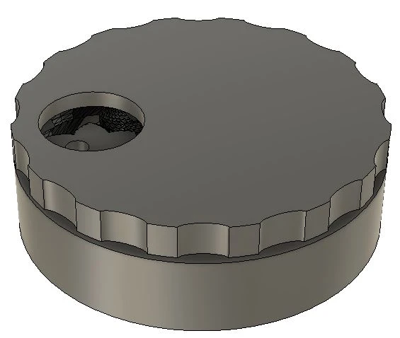Byr Espresso dağıtım aracı (Sadece Plastik Aparattır!!!) 3D - 3