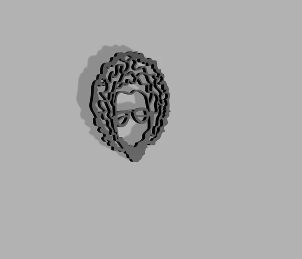 Byr Afro Küpe (Sadece Plastik Aparattır!!!) 3D - 4