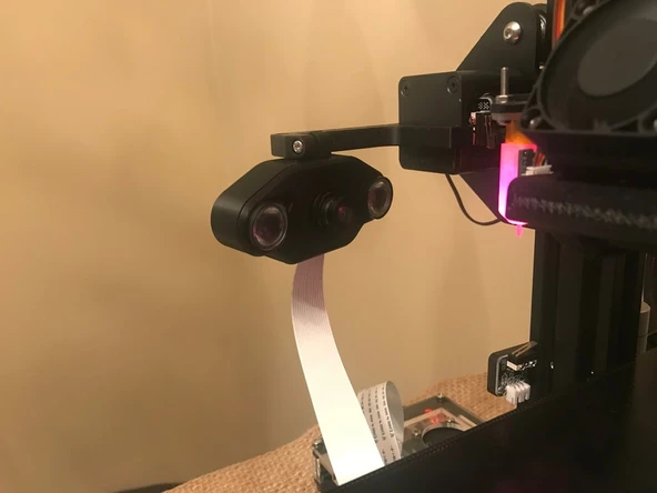 Byr Ender 3 için noir kamera montajı (Sadece Plastik Aparattır!!!) 3D