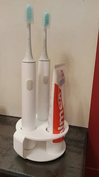 Byr Xiaomi Mijia Sonic elektrikli diş fırçası ve diş macunu (Sadece Plastik Aparattır!!!) 3D - 4