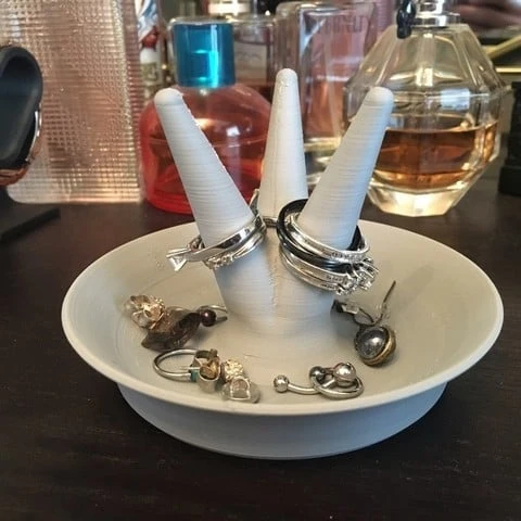 Byr Yüzük ve Takı Tabağı (Sadece Plastik Aparattır!!!) 3D ürün görseli