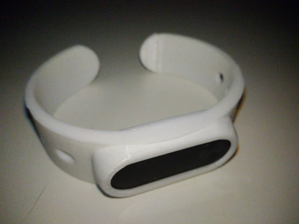 Byr MI Band 2 Bilezik (Sadece Plastik Aparattır!!!) 3D - 3