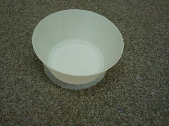 Byr Meyve için kase basit (Sadece Plastik Aparattır!!!) 3D