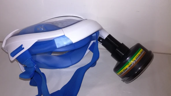 Byr Adaptateur EasyBreath Gaz Maske Adaptörü [Güncelleme 2020/04/10] (Sadece Plastik Aparattır!!!) 3D - Resim 3