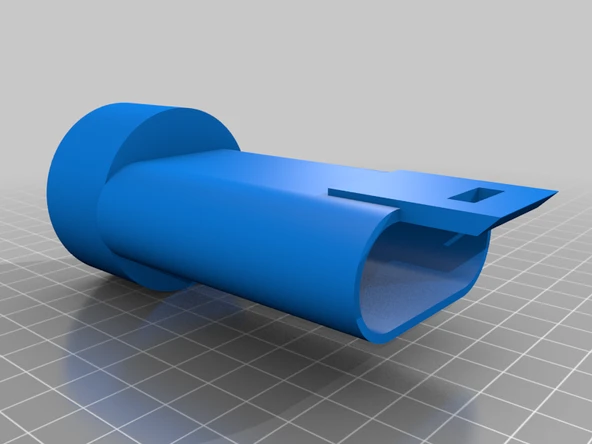 Byr Adaptateur EasyBreath Gaz Maske Adaptörü [Güncelleme 2020/04/10] (Sadece Plastik Aparattır!!!) 3D ürün görseli