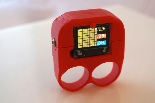 Byr Pointy.cam - şefler için giyilebilir bir termal kamera (Sadece Plastik Aparattır!!!) 3D