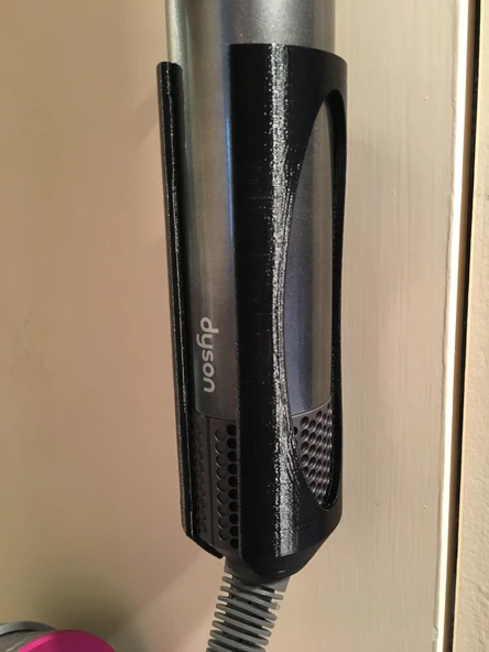 Byr Dyson airwrap Duvar Braketi (Sadece Plastik Aparattır!!!) 3D - 3