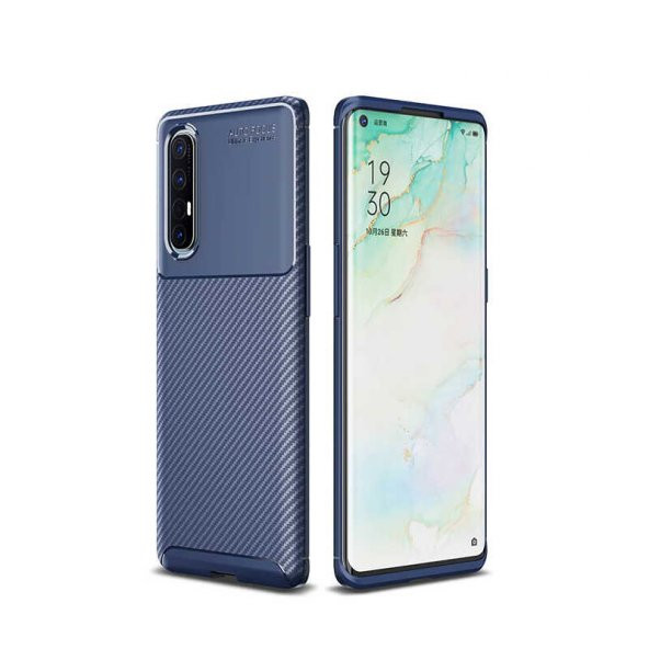 Oppo Reno 3 Pro 5G Kılıf Zore Negro Silikon - 3