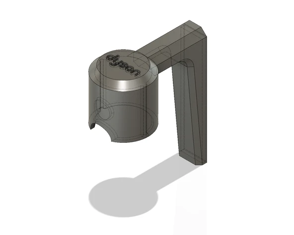 Byr Dyson Cyclone V10 Ataşman Bağlantısı (Sadece Plastik Aparattır!!!) 3D - 3