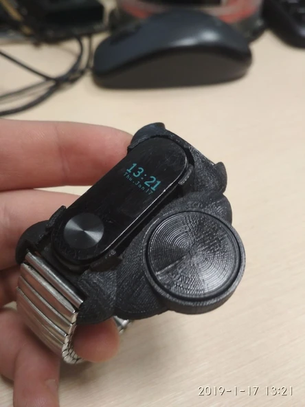 Byr MI Band 2 - RFID ile Özel Bilezik (Sadece Plastik Aparattır!!!) 3D - 2
