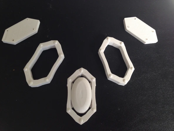Byr Game of Thrones'dan Melisandre'nin kolyesi (Sadece Plastik Aparattır!!!) 3D - 1