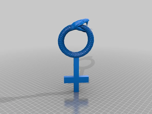 Byr kadın kadın tabela kolye / anahtarlık (Sadece Plastik Aparattır!!!) 3D - 2