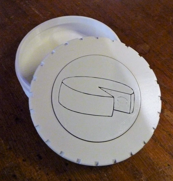 Byr Peynir kabı (Sadece Plastik Aparattır!!!) 3D - 4