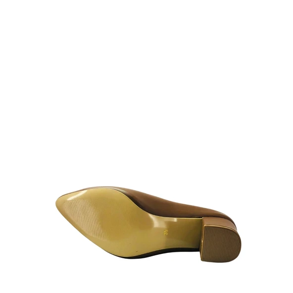 Hobby 26569 Hakiki Deri Stiletto Kadın Ayakkabı - 23