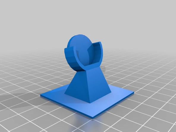 Byr Moon ve Stars Ring Box ile yüzük tutucusu (Sadece Plastik Aparattır!!!) 3D - Resim 2