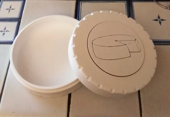 Byr Peynir kabı (Sadece Plastik Aparattır!!!) 3D