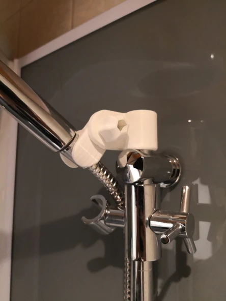 Byr Duş başlığı tutucu 20mm çubuk (Sadece Plastik Aparattır!!!) 3D - Resim 2