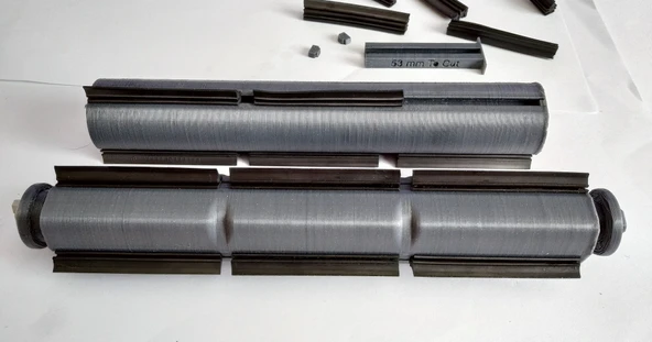 Byr Xiaomi/Roborock Robot Vakum Süpürge Ana Fırça Modu (Sadece Plastik Aparattır!!!) 3D - 3