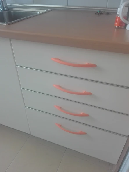 Byr Kapı / dolap / çekmece sapı (Sadece Plastik Aparattır!!!) 3D - 3