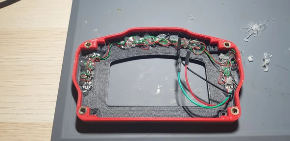 Byr M6 GT3 için Gösterge Tablosu (Sadece Plastik Aparattır!!!) 3D - 3