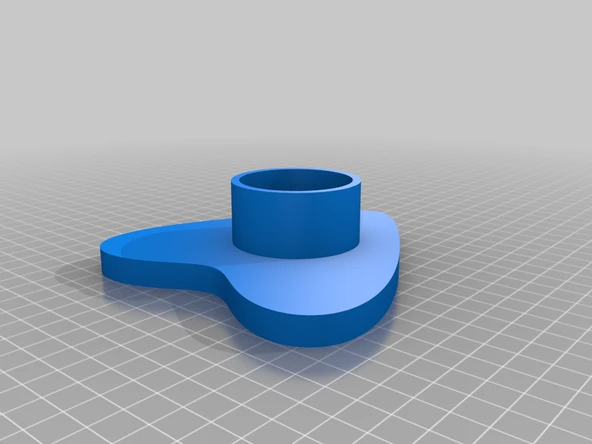 Byr Kalp şeklindeki peynir kalıbı/kalıp ve takipçi (Sadece Plastik Aparattır!!!) 3D - 3